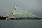 putrajaya cruise going under the bridge putrajaya cruise going under the bridge