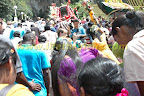 crowd going up the stair crowd going up the stair