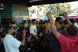 crowd at Court Malai Temple
