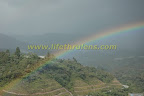 start of rainbow start of rainbow