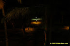 the pathway to the beach at night the pathway to the beach at night