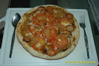 voila...chicken pizza...mama mia!