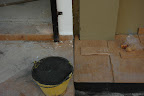 which is misaligned - the side entrance or the wall?