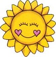 smiley sunflower