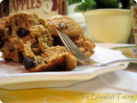 banana bran muffins 024