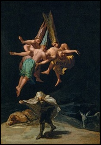 Goya, Vuelo de brujas Goya, Vuelo de brujas