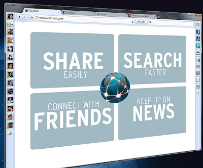 RockMelt web