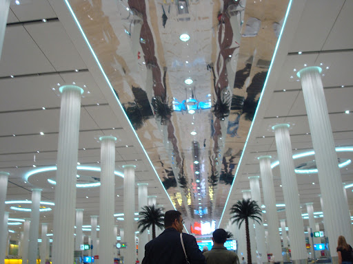 Dubai Int'l what I imagine the airport in heaven to look like