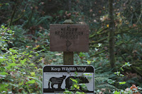 Meadow Restoration Trailhead Marker Photo
