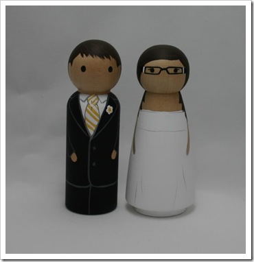 unNaked peggies cake toppers