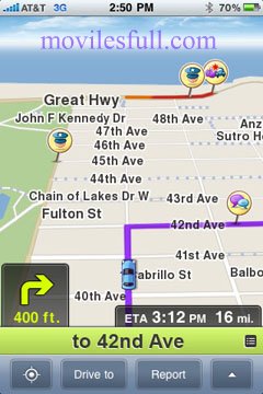 Descargar WAZE para BlackBerry