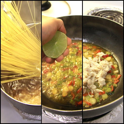 BruBruBlah Cookalong with Gordon Ramsay Crab Pasta with Crab, Chili