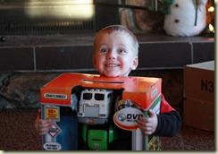Nolan is so excited about Stinky the Garbage Truck! Nolan is so excited about Stinky the Garbage Truck!