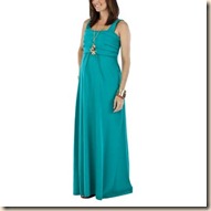 Target Nursing maxi dress Teal