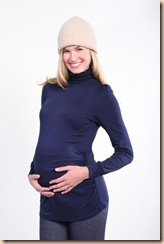 navy turtleneck shirt
