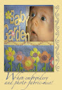 Baby Photo with embroidery added