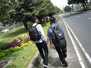 kebandara jalan kaki