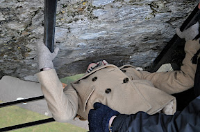  Lindsey kissing the Blarney Stone