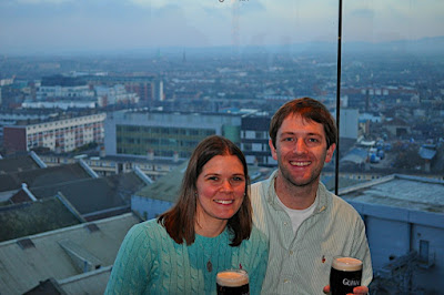 Tasty Guinness with an awesome view!