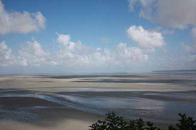 View from the top - up to 50 foot tidal variation around here