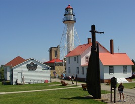 Shipwreck Lighthouse & Rudder
