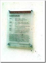 Histor Lateinschule Information Histor Lateinschule Information