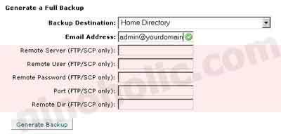 FTP Remote Backup