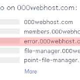 7.3% 000webhost traffic is from their error pages