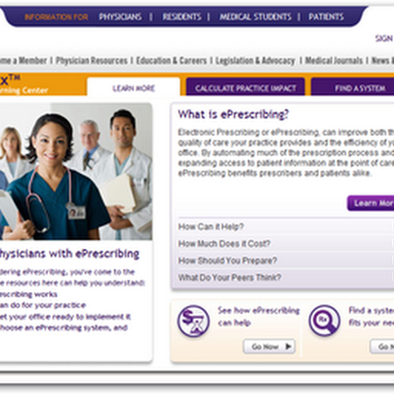 AMA Will Help you Choose and Learn About E-Prescribing