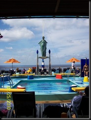 On board--Lido deck, Sunset pool