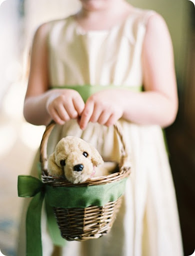 flower girl stuffed animal