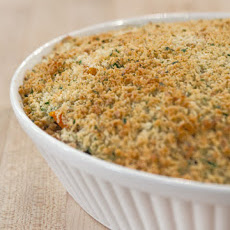 Fall Vegetable and Orzo Casserole