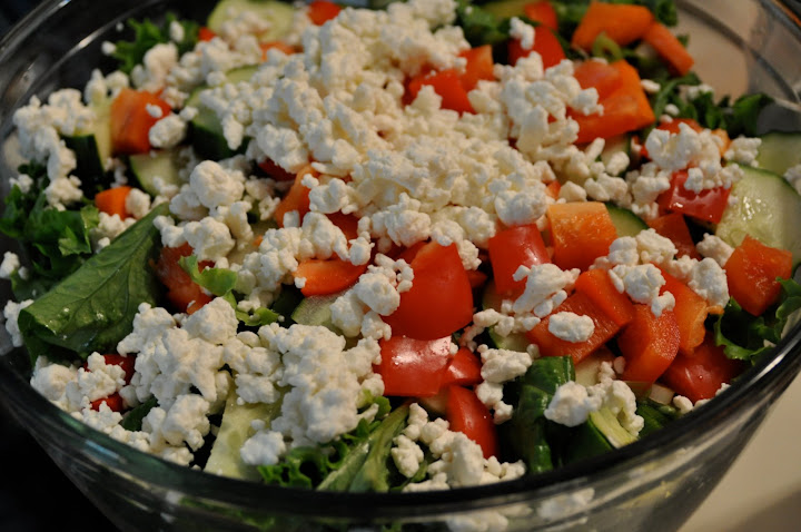 the salad