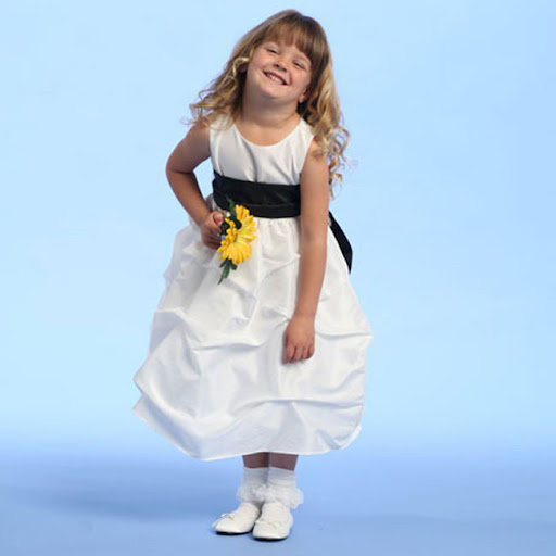 Special Occasion WHITE Flower Girl Dress BLOSSOM  by Lito