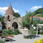 Zwingenberg am Beginn des Nibelungensteiges. 130müNN
