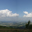 Panorama von der Wasserkuppe - Links wieder die Abtsroder Kuppe Panorama von der Wasserkuppe - Links wieder die Abtsroder Kuppe
