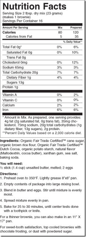 brownie stats