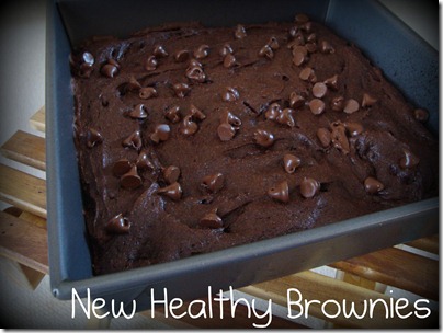 new healthy brownies