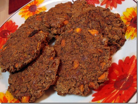 carrot ginger burgers 2