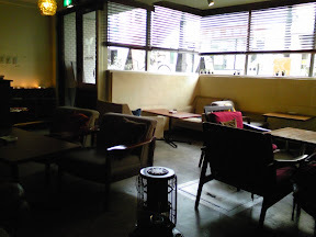 サンカフェの店内の様子