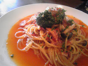 SANCAFEのパスタ