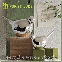 West Elm Mercury birds