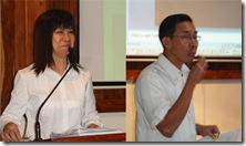 From left: Prof. Tayo, Dr. Perez
