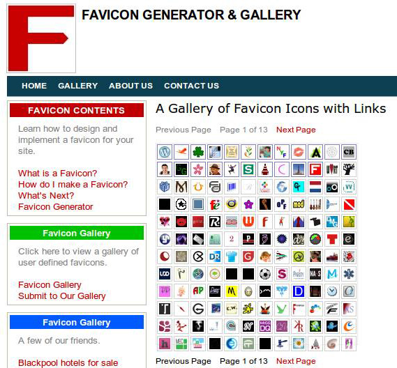 скачать favicon готовые
