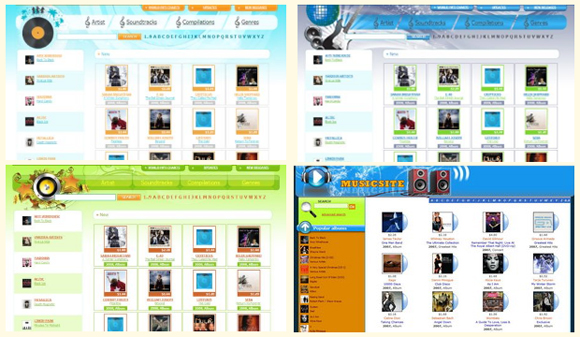 Hitsconverter дизайн мп3 каталога