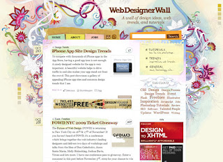 веб дизайн блог Web Designer Wall