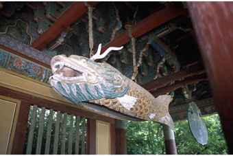 Gyeongju Bulguksa Temple Mogeo fish-shaped wooden gong