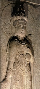 Gyeongju Seokguram Avalokitesvara Statue with Eleven Faces