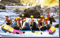 Bonghwa water rafting 01