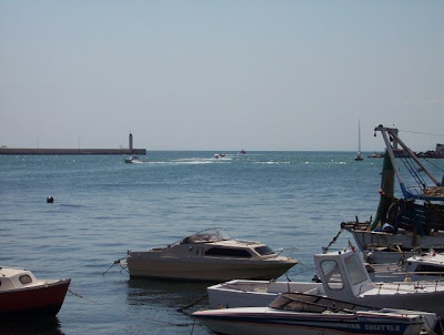Manfredonia, Barche nel porto